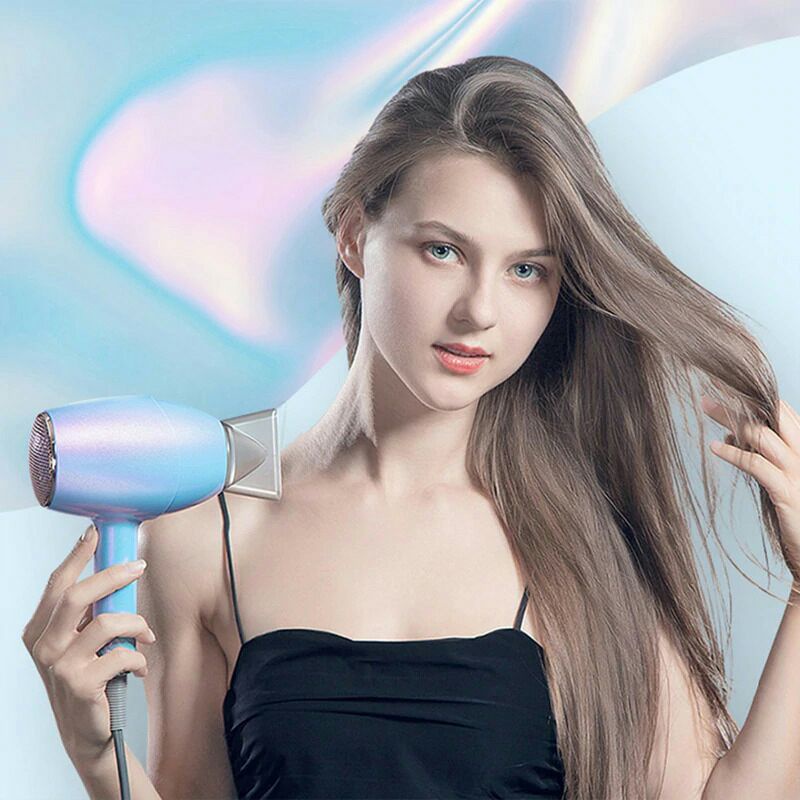 Enchen Air Yingqu Anion Hair Dryer Pengering Rambut 900W 220V - White