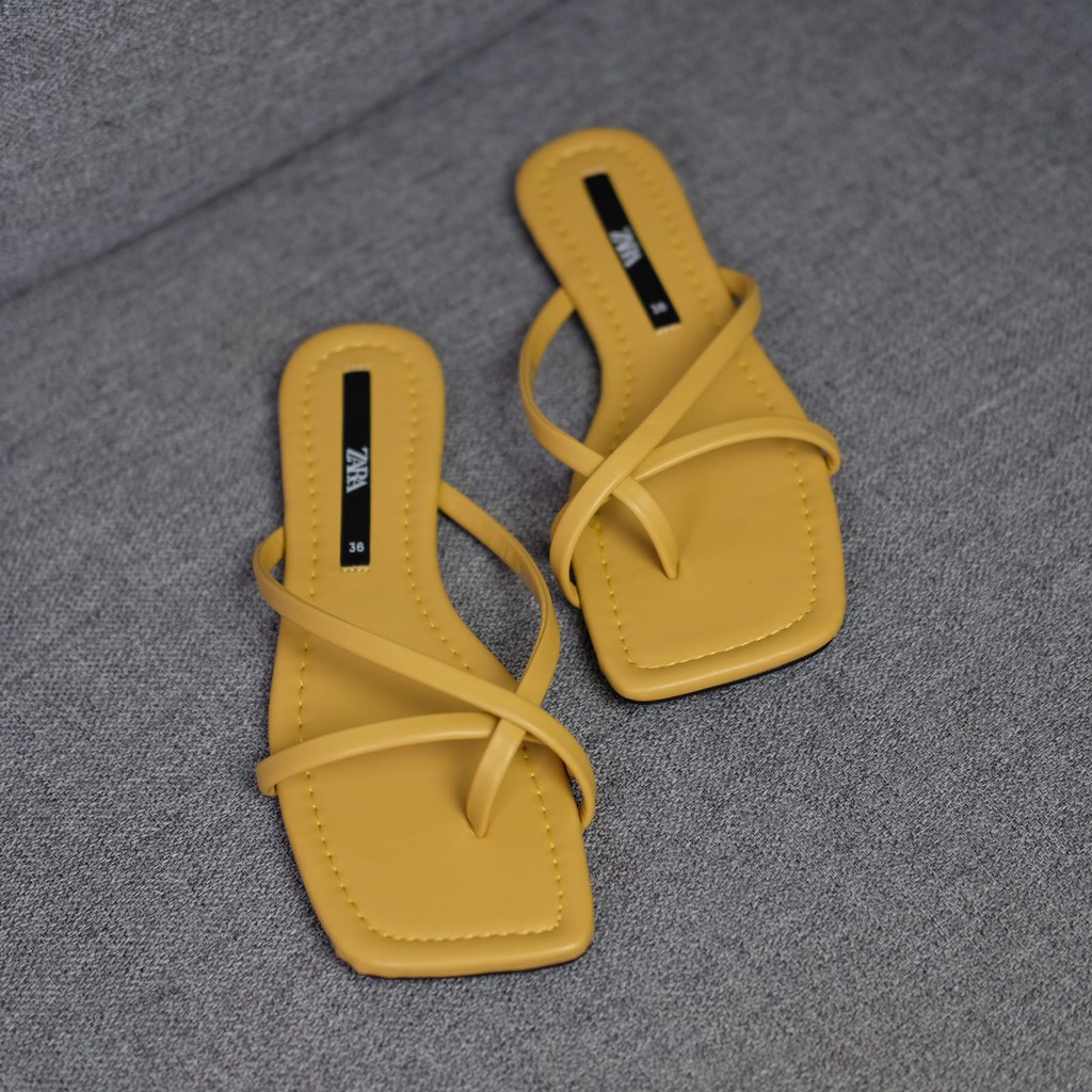 [7.7 Boombastis Sale⚡] - SANDAL WANITA ZS358 FLAT STRAPPY SANDALS PREMIUM IMPORT