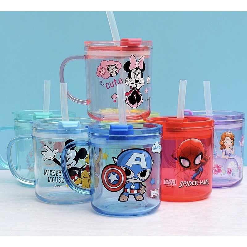 Gelas Minum Anak  / Gelas Minum Tritan / Training Cup Mickey Minnie