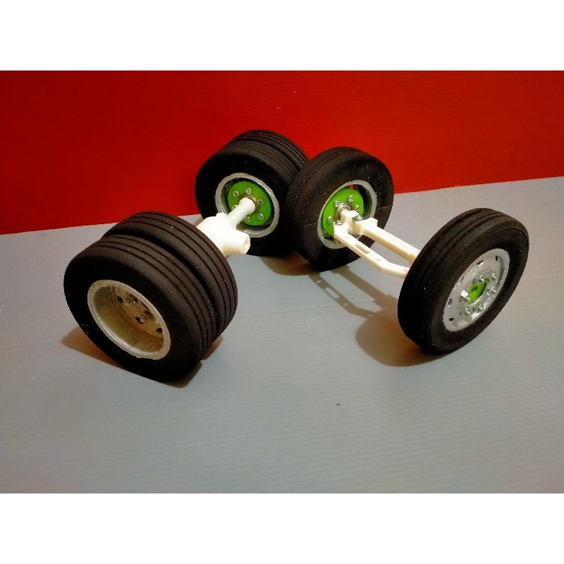 ban truck miniatur ukuran 4cm ful set