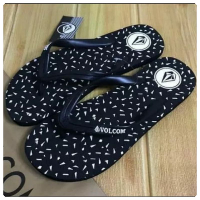 CTS Sandal jepit pria sablon motip Volc o210