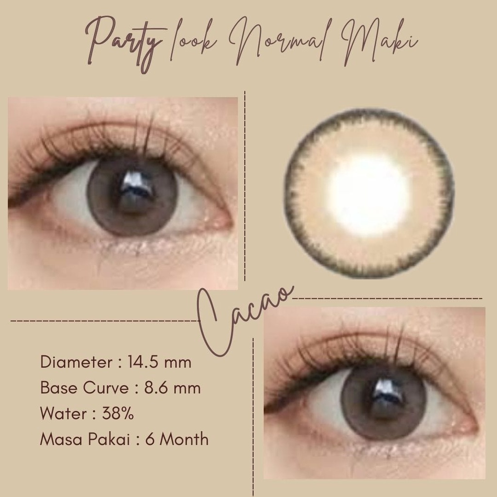 SOFTLENS WARNA PARTY LOOK MAKI NORMAL