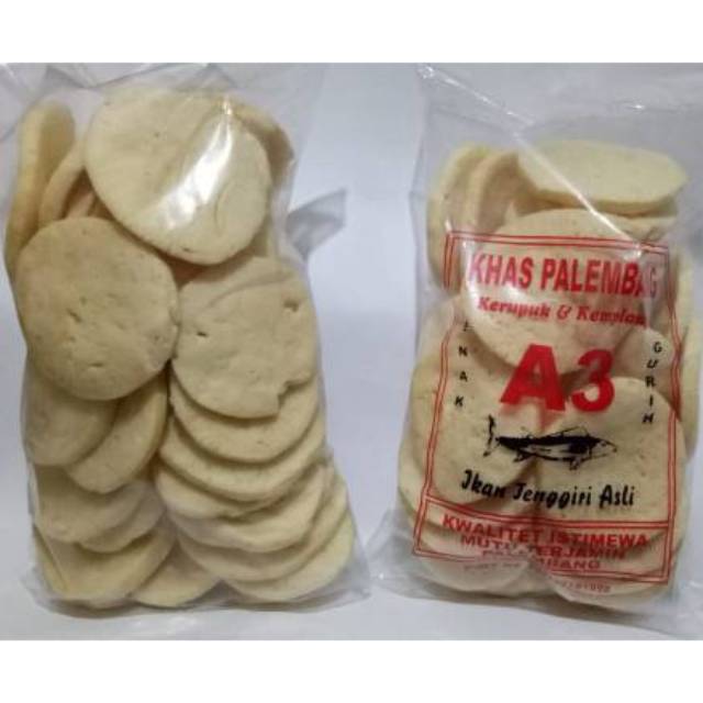 

250gr Kerupuk kempelang ikan tenggiri khas palembang