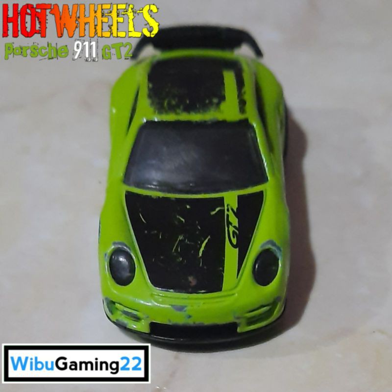 Hotwheels Porsche 911 GT2 bekas MURAH