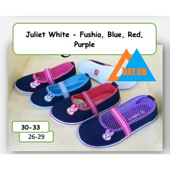 GALLETTI JULIET/RABBIT - SEPATU SEKOLAH ANAK PEREMPUAN SEPATU SLIP ON CANTIK SIMPLE