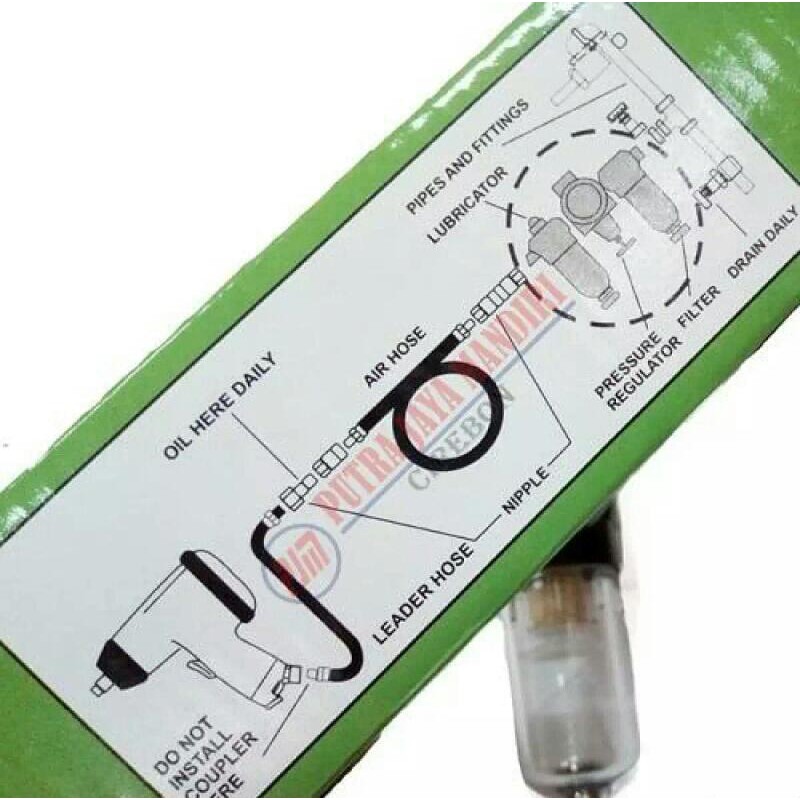 Tekiro Air Control Unit Saringan Double Air Filter Kompressor