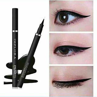 Implora Eyeliner Pen Waterproof Dramatic Look Black