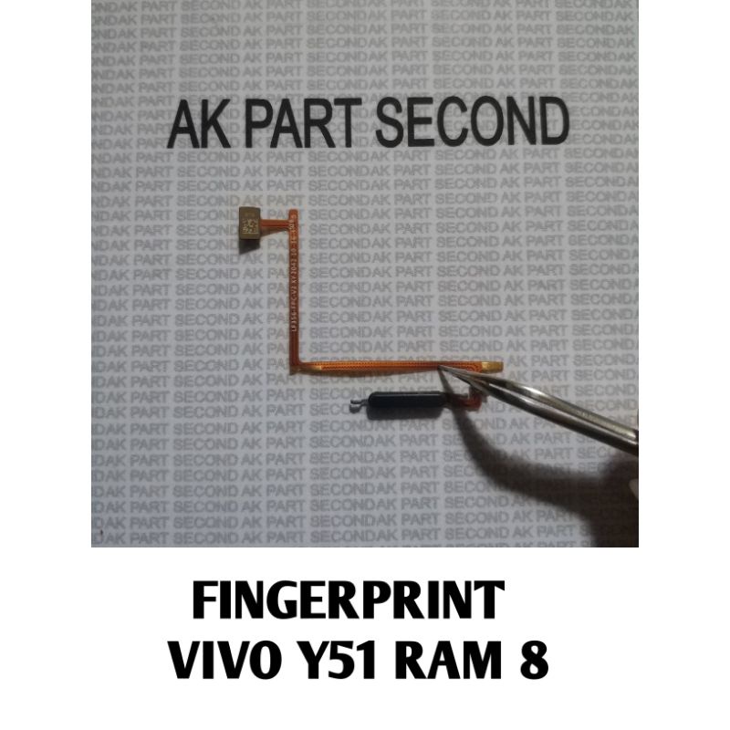 Fingerprint Vivo y51 ram 8 original copotan hp