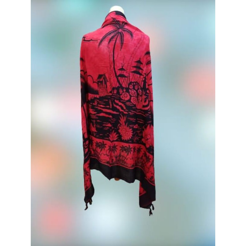 Kain Pantai Bali Batik Rayon Adem