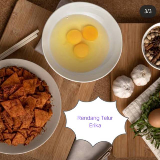 

Rendang Telur Erika 500 gr