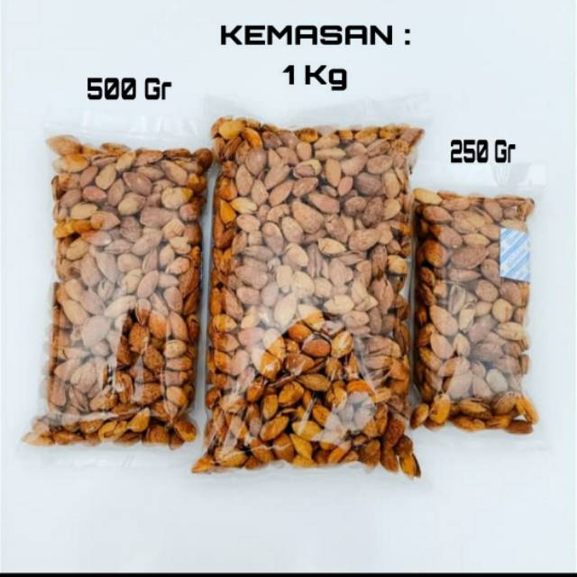 

Kacang Almond Panggang Original (500gr)