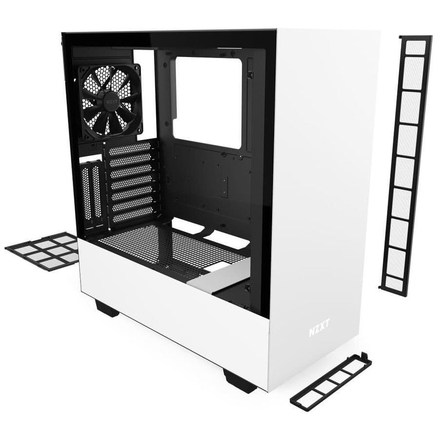 NZXT H510i With Type-C Port Casing PC - Matte White