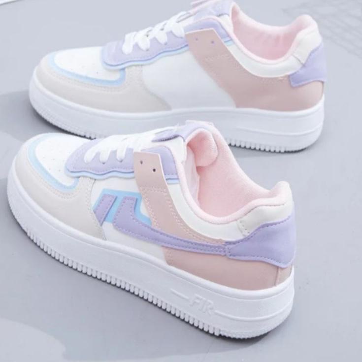 Best Seller.. SEPATU SNEAKERS WANITA-SEPATU KOREA WANITA-SNEAKERS KOREA KEKINIAN-SEPATU SNEAKERS IMP