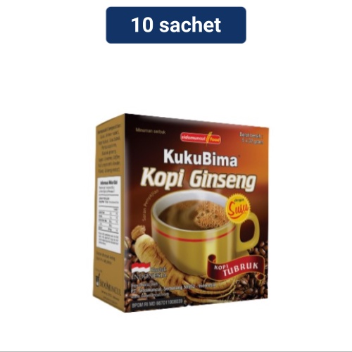 Kuku Bima Kopi Ginseng 10 sachets