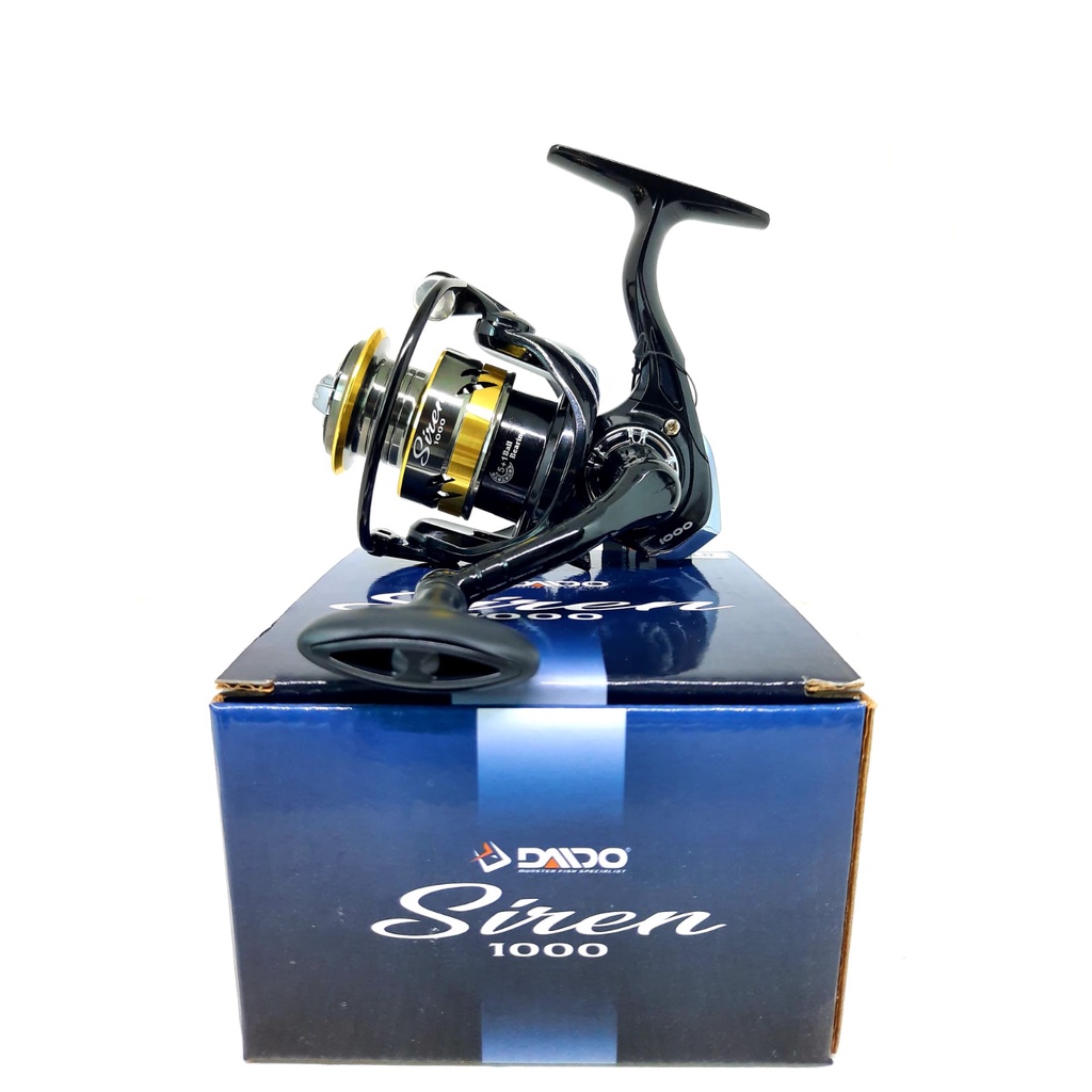 Reel Pancing DAIDO SIREN 1000-4000 ONE WAY 5+1BB Drag 9Kg Sangat KUAT dan MURAH