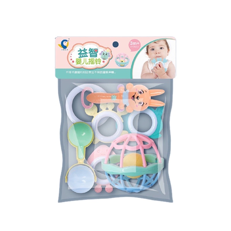 Mainan Bayi play set / Mainan baby / Kerincingan/ Musical baby rattle set