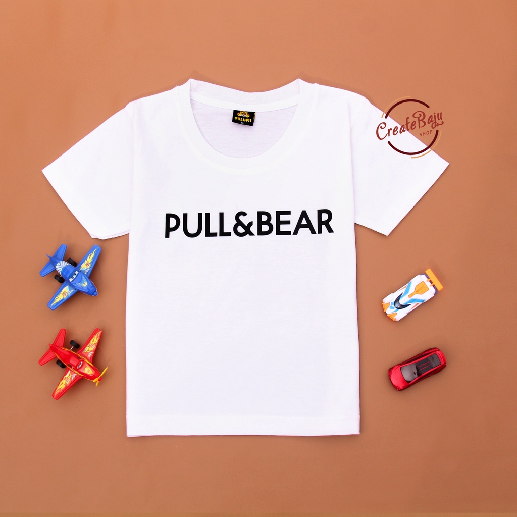 KAOS ANAK LAKI PULL&amp;BEAR 1-7 TAHUN BAJU ATASAN ANAK LAKI FASHION TERMURAH BAHAN KATUN