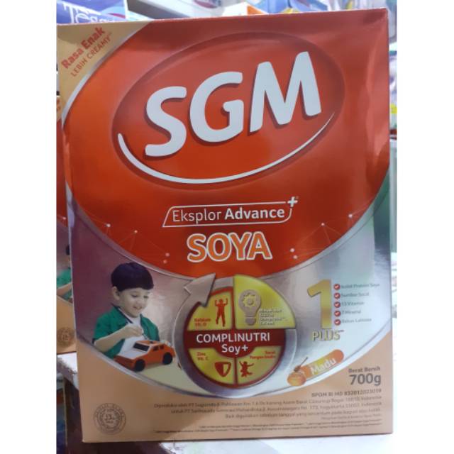 

Sgm Eksplor Advance Soya 1+ Madu 700gr