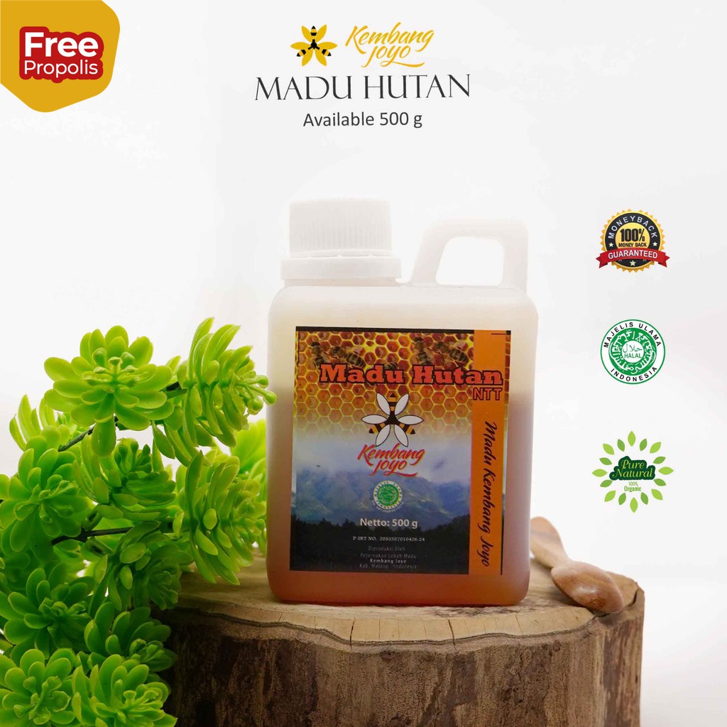 

Madu Kembang Joyo Madu Hutan (NTT) 500 gram - Free Ongkir