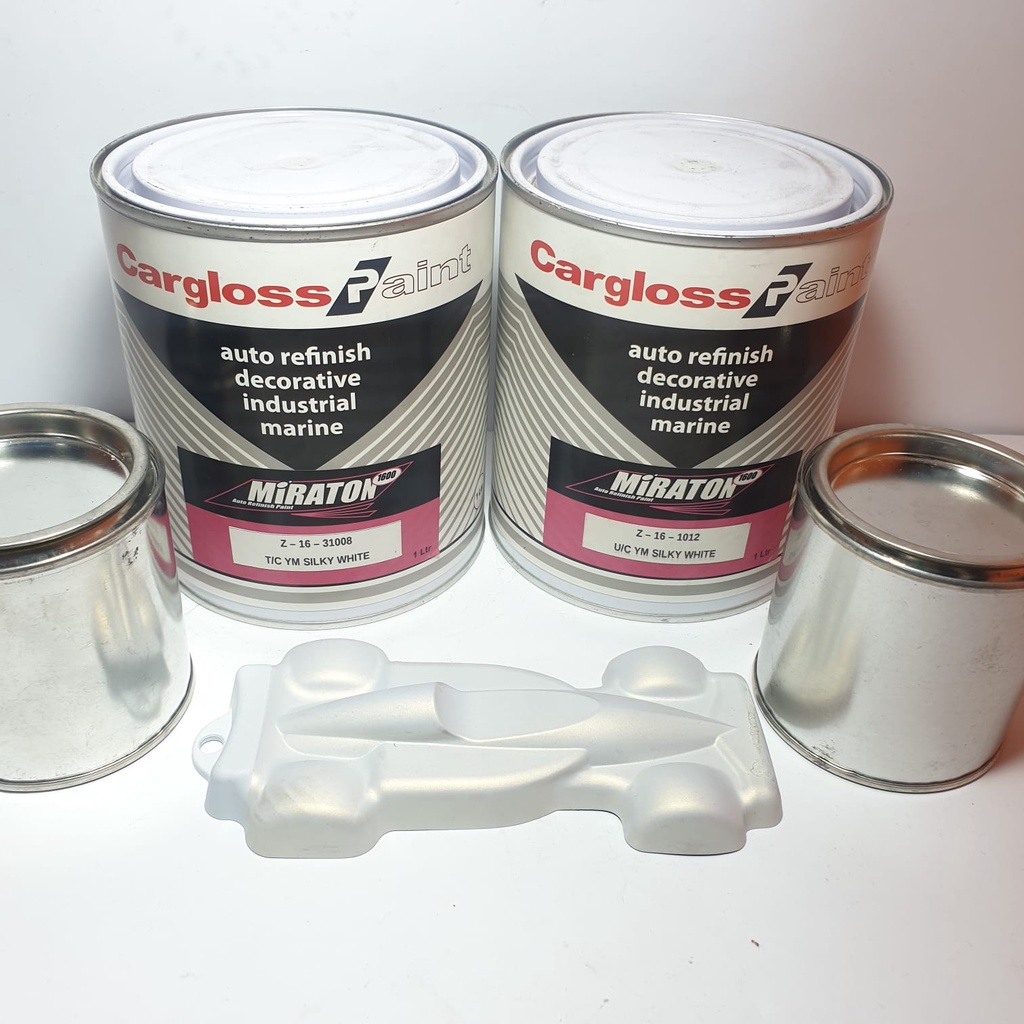 Cat Manual Warna Original OEM UC TC Asli Putih Halus Yamaha Mio Lama Soul Sporty Cargloss Miraton Silky White 200 ML