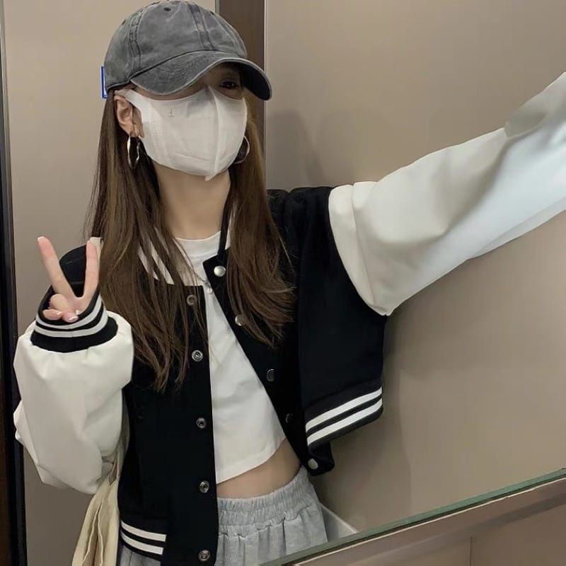 Jacket Baseball Crop
