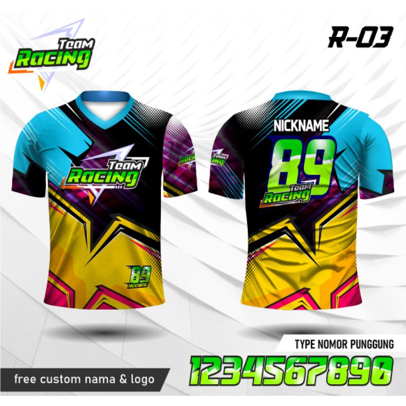 Jersey Racing Balap kaos racing baju balap jersey balap