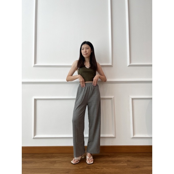 Shea pants/celana kulot knit/celana santai/longpants/kulot wanita/kulot high waist/celana wanita/kulot knit/ celana panjang-7