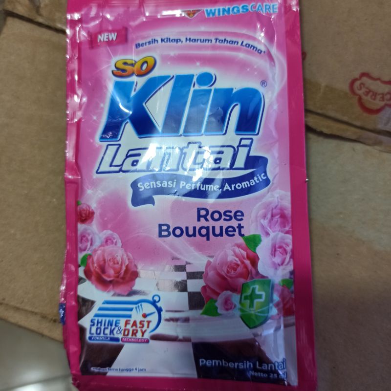 Soklin Pembersih Lantai Pink 25 Ml