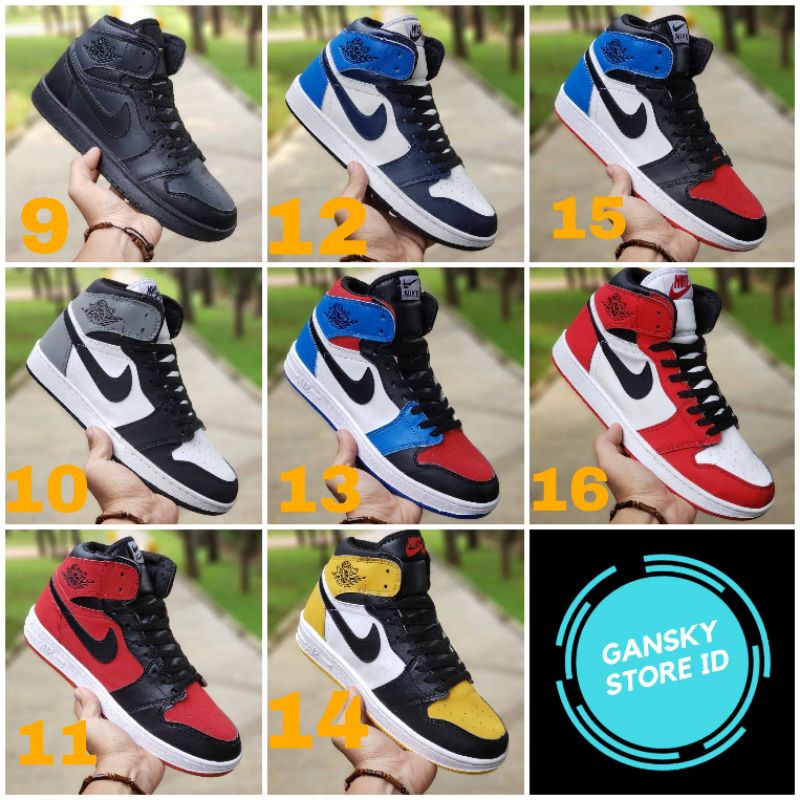 SEPATU JORDAN DEWASA RETRO HIGH 1 PREMIUM HIGH QUALITY SEPATU NIKE AIR JORDAN