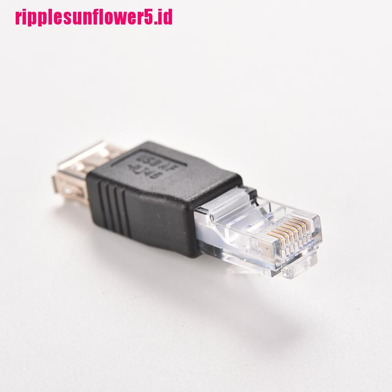 Adapter Socket LAN Ethernet RJ45 Male Ke USB AF A