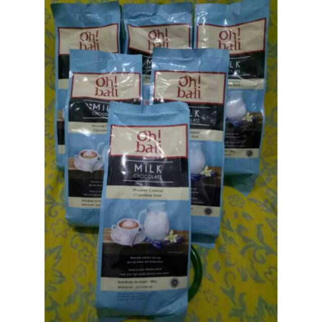 Coklat Oh Bali Milk Chocolate 500 Gram