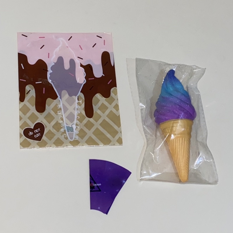 FLASH SALE SQUISHY PUNIMARU Galaxy Ice Cream