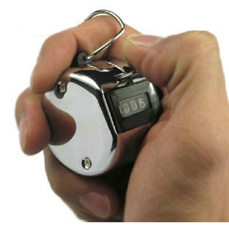 Alat Penghitung Manual Hand Tally Counter 4 Digit MIX-TD99