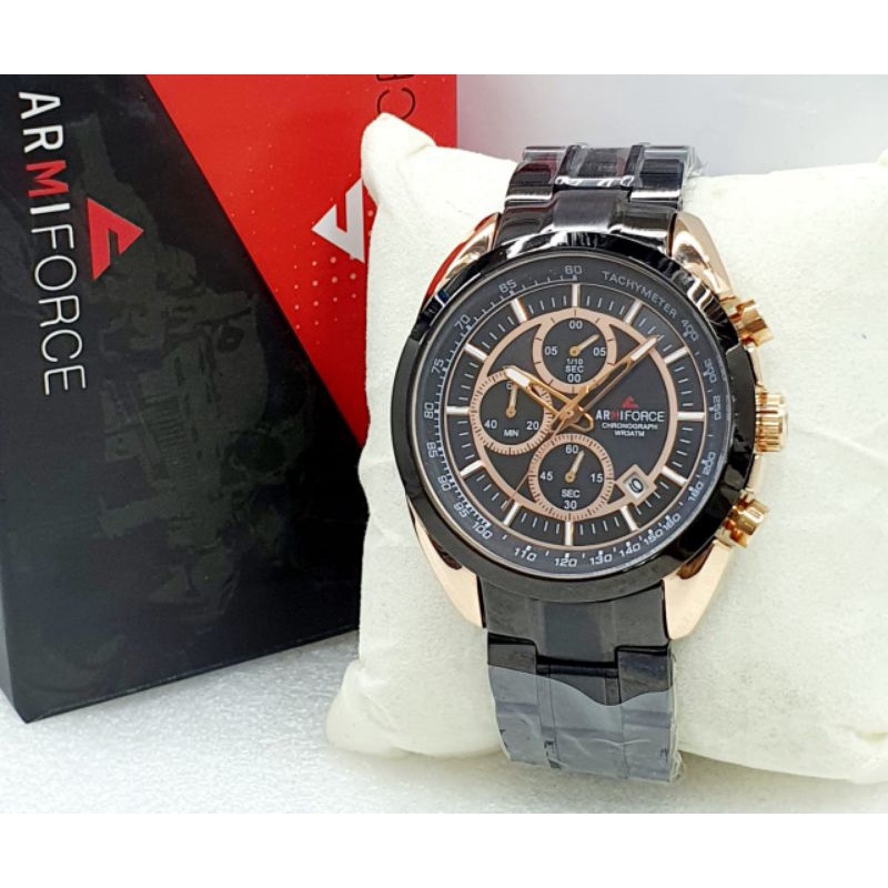 JAM TANGAN PRIA ARMY FORCE KF8009 CHORONG AKTIF ORIGINAL