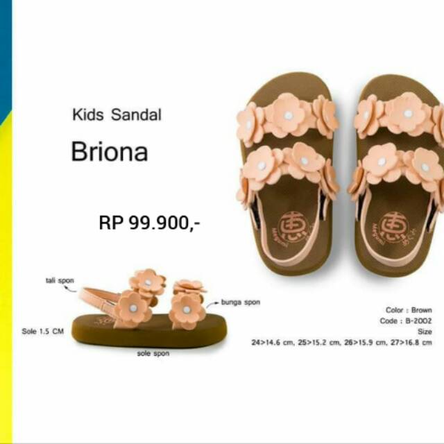 Briona B-2002 kids sandal by Megumi