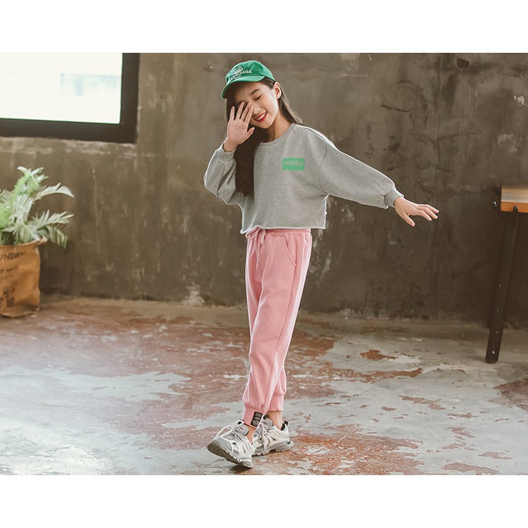 KALILA -  IHOEP Sweater Baju Anak Perempuan Umur 3-9 Tahun / Bahan Fleece