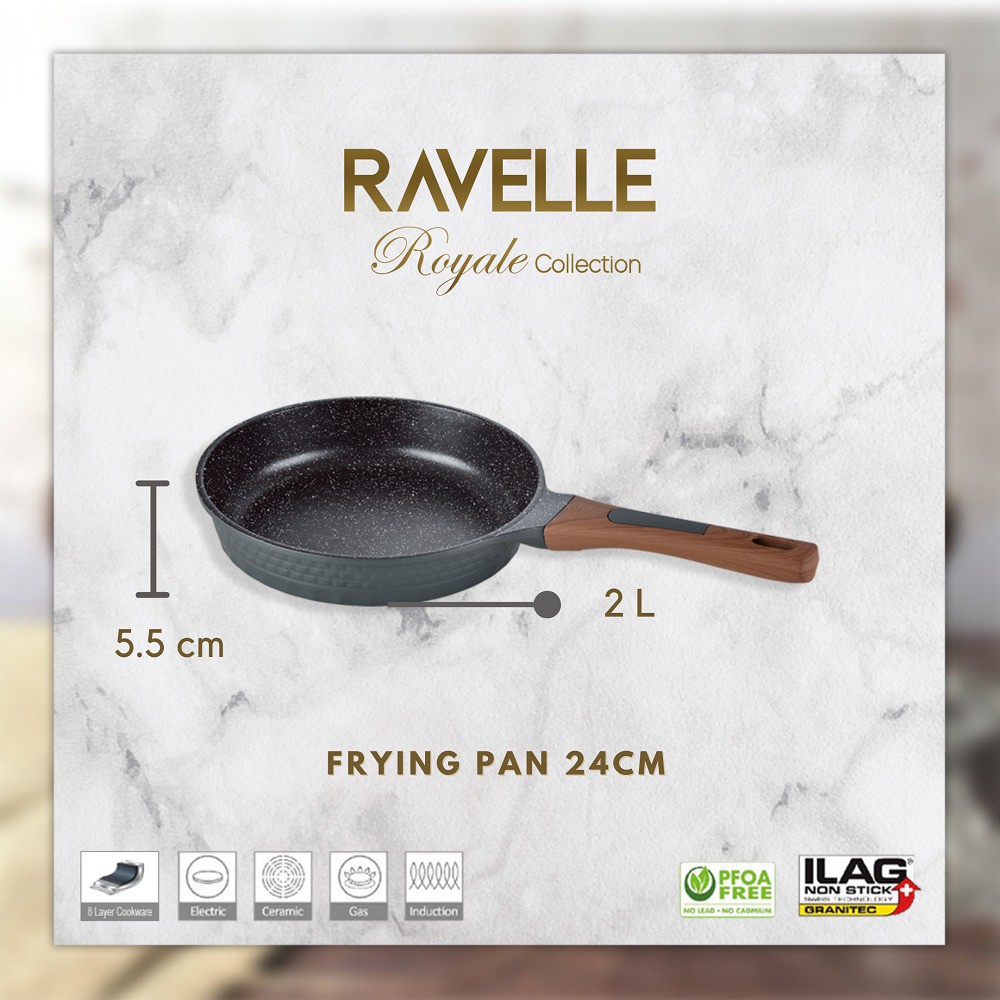 Ravelle Royalle Fry Pan 24cm