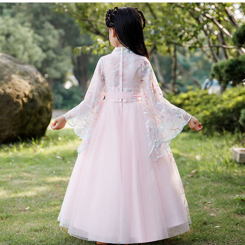 Girls' ancient clothes super immortal Han clothes Ru skirt summer clothes children's Tang clothes su