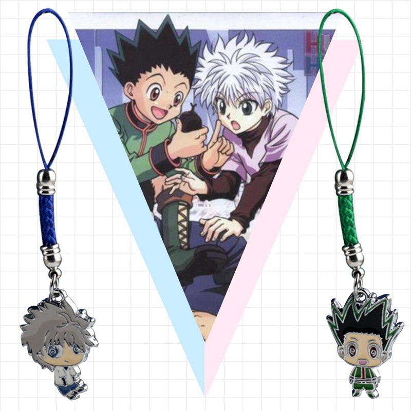 Gantungan Kunci Desain Hunter X Hunter Gon Freecss Bahan Metal