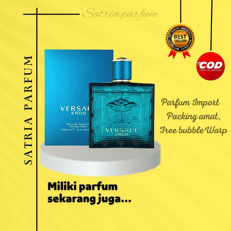 PARFUM PRIA VERSACE EROS ORIGINAL IMPORT (BISA COD)