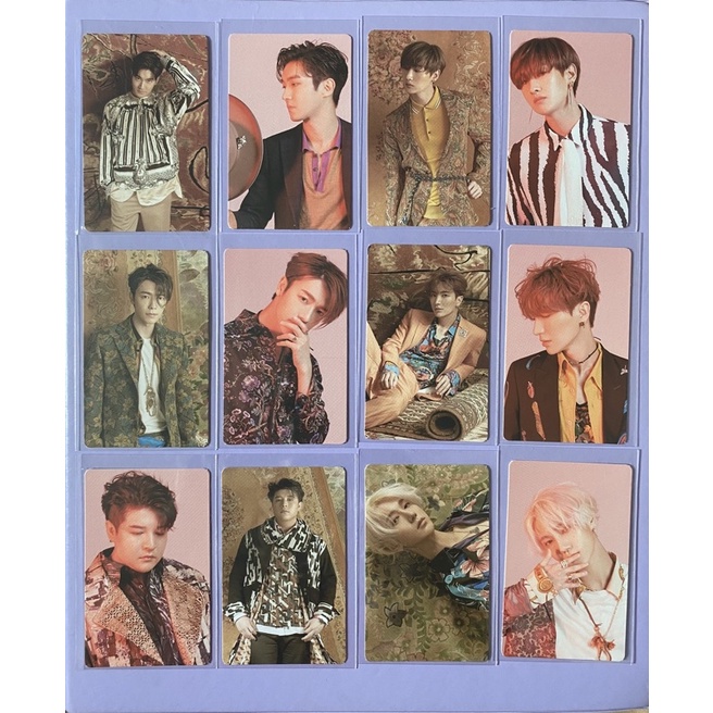 PC Photocard Kihno Replay Set Super Junior Yesung Leeteuk Heechul Shindong Siwon