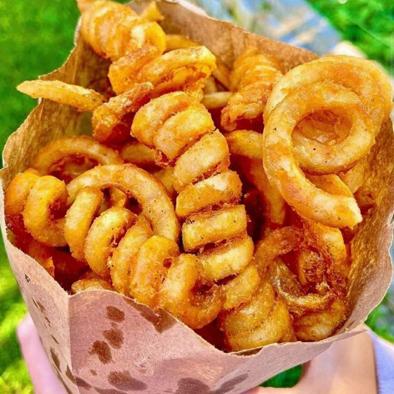 

BARU! CURLY FRIES 500GR POTATO