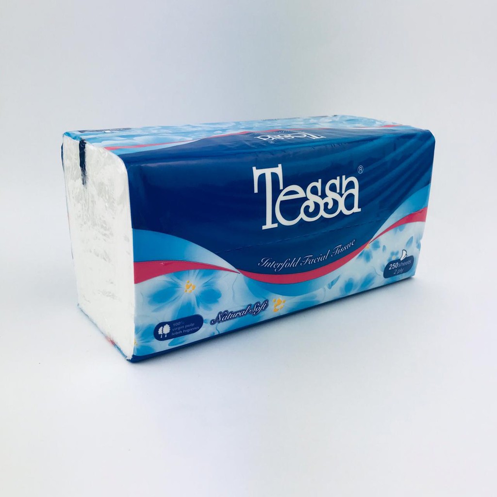 Tessa * Tisu tesa * 250 Sheets 2 ply