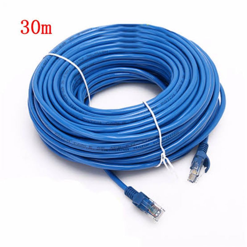 Cable Lan Cat 5 30 M / Kabel Lan 30 Meter / Cat 5 Cable Lan 30 M