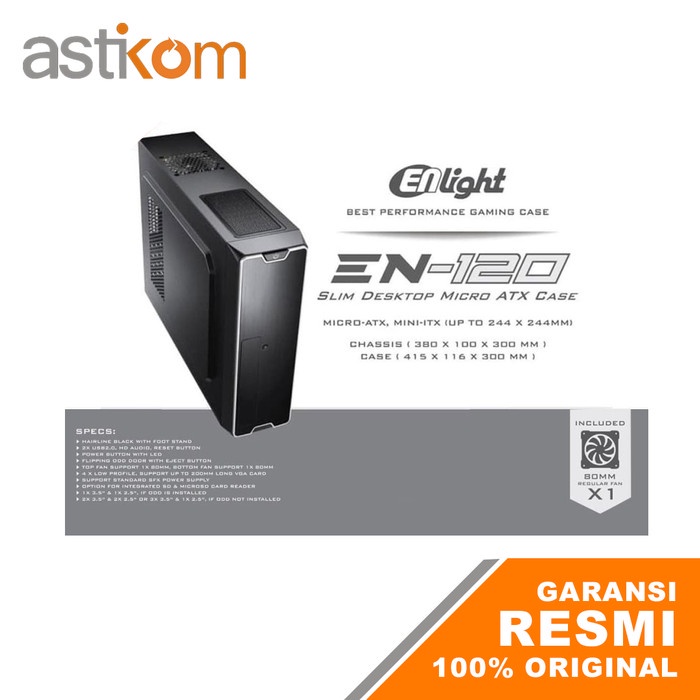 Casing PC Enlight 120 Mini With PSU 300W EN-120