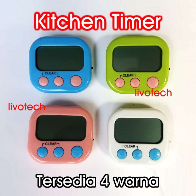 digital kitchen timer atau alarm waktu