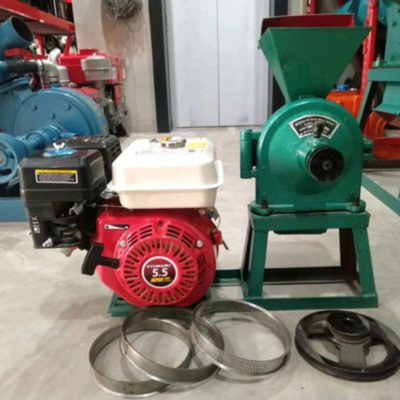 Mesin Giling Kopi Beras Tepung Disk Mill FFC15 + Engine GX160