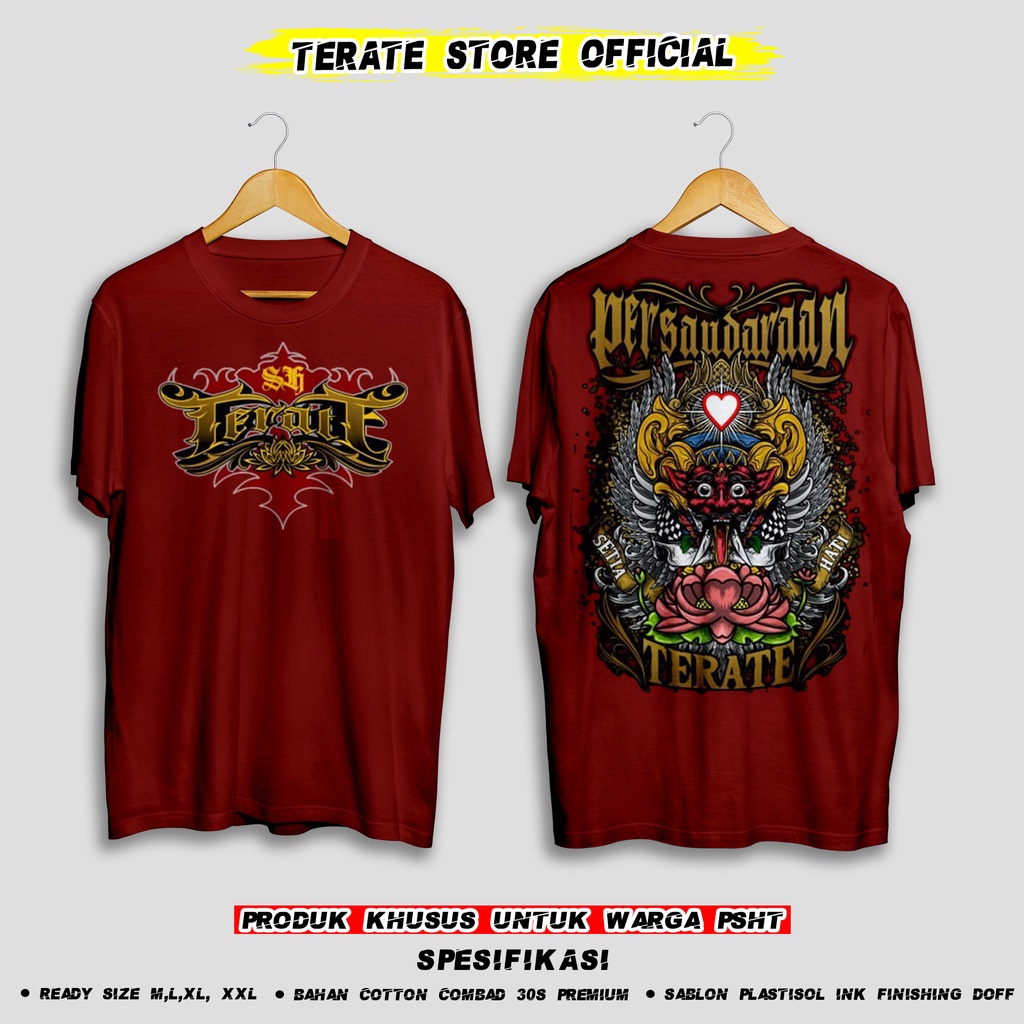 KAOS PSHT LEAK CULTURE STYLE DPESIAL EDITION - MERAH MAROON (BERBAHAN DISTRO DAN BISA COD) TERLARIS