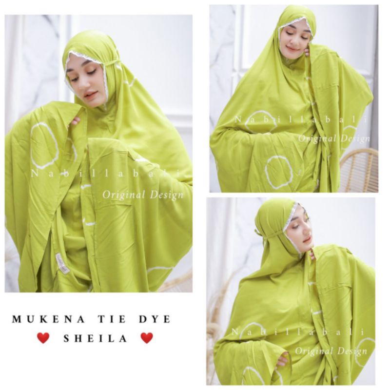 MUKENA BALI SHEILA DEWASA PREMIUM JUMBO RAYON ORI BY NABILA MUKENA PREMIUM (GESER FOTO)