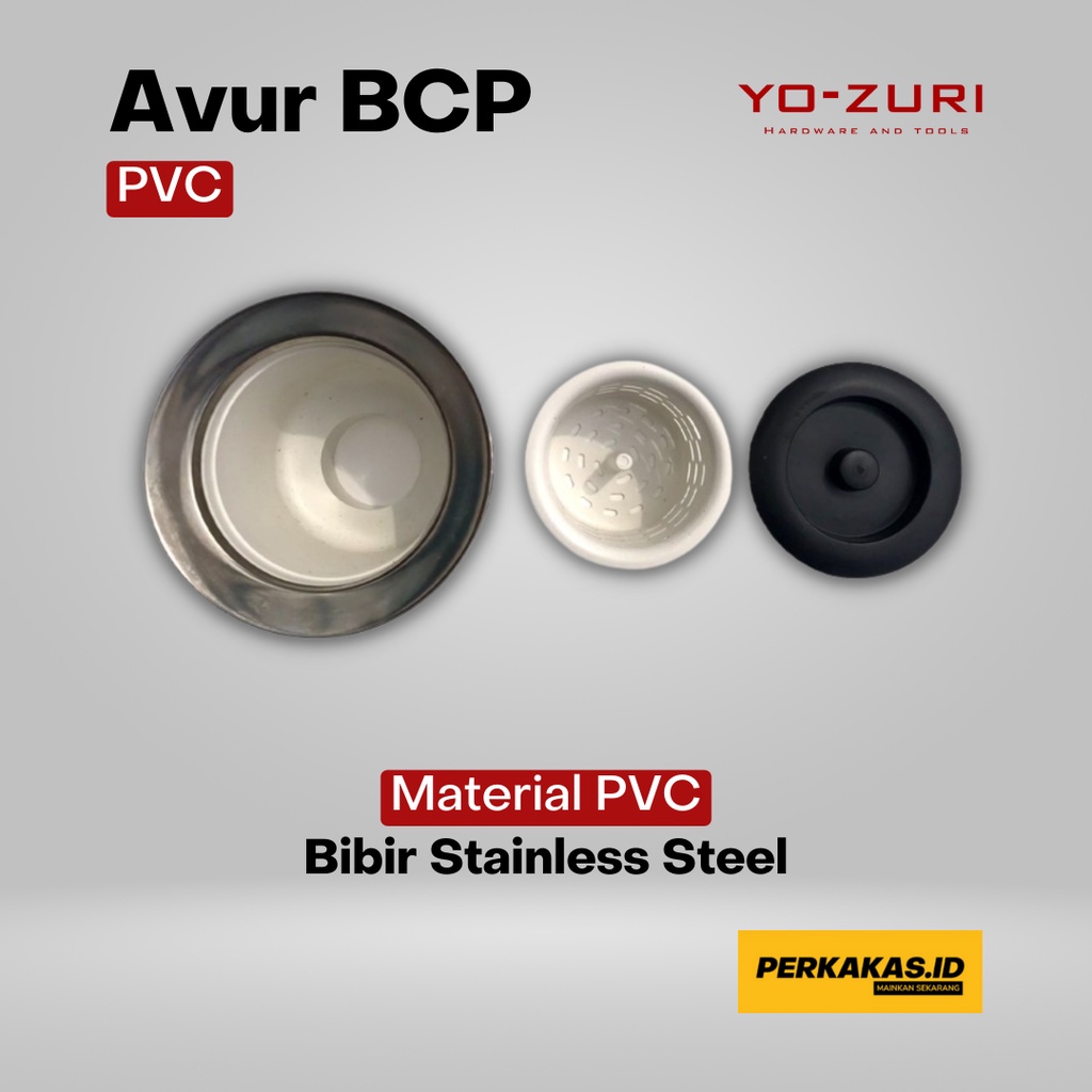 Avur Cuci Piring Full Stainless 304 Saringan Kitchen Sink